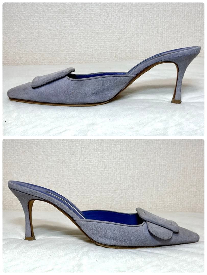 保存袋付★マノロブラニク　メイセール　ミュール　サンダル　サイズ37