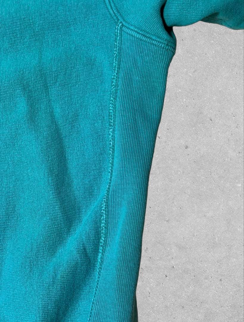 80s トリコタグ チャンピオン リバースウィーブ USA製 エメラルドグリーン