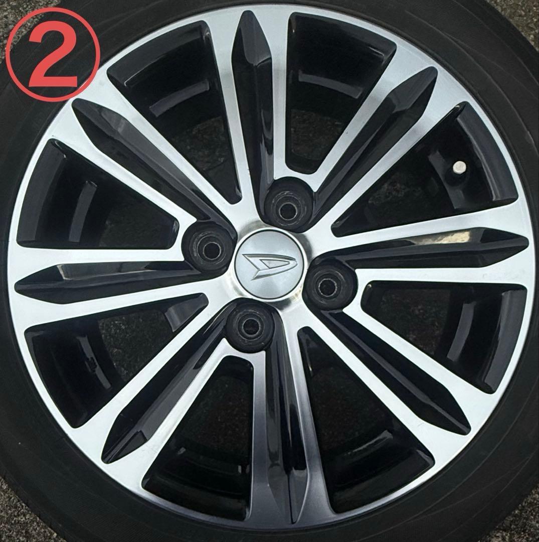 2026年1月4日迄値下げ！ダイハツタントla600s 純正ホイールタイヤセット