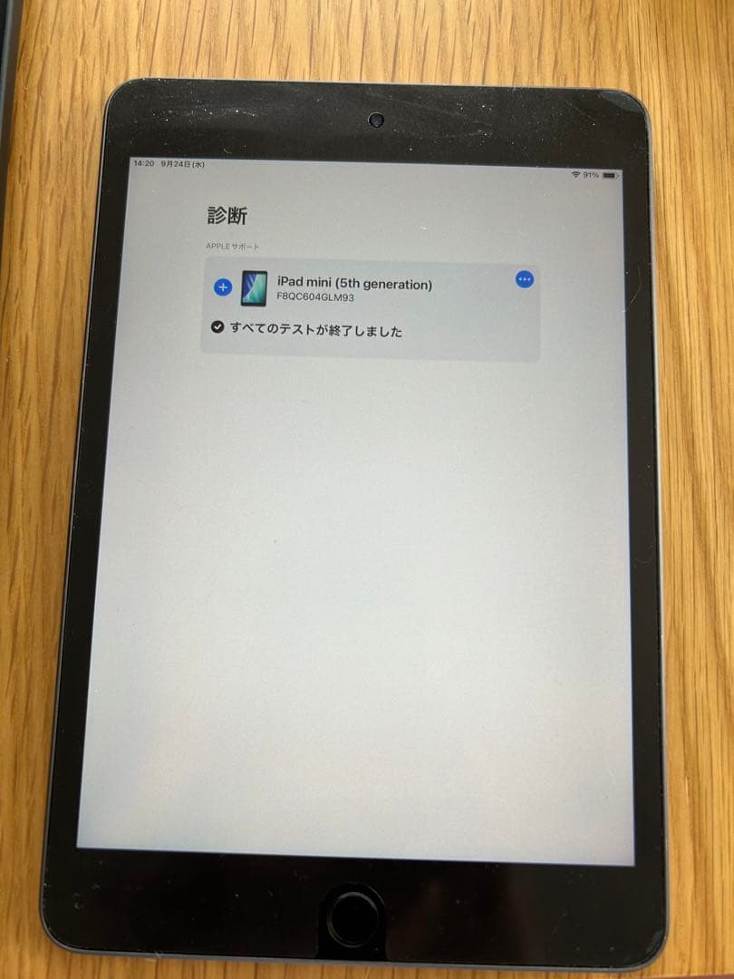 masa 様　iPad mini5 第5世代　64GB バッテリー最大容量91%