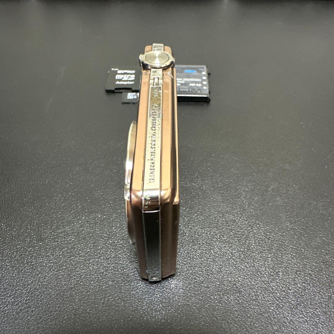 CASIO EXILIM EX-S12 ゴールド　動作確認済　中古良品