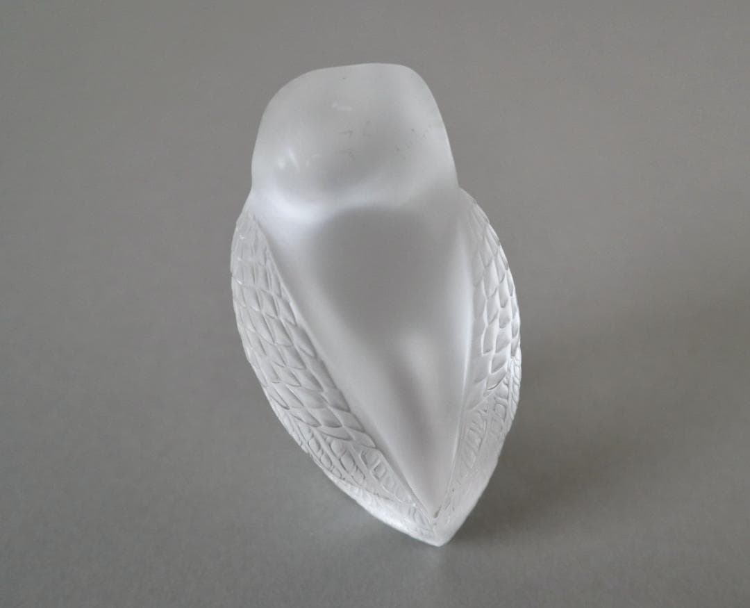 CRISTAL LALIQUE PARIS ラリック フクロウ ペーパーウェイト