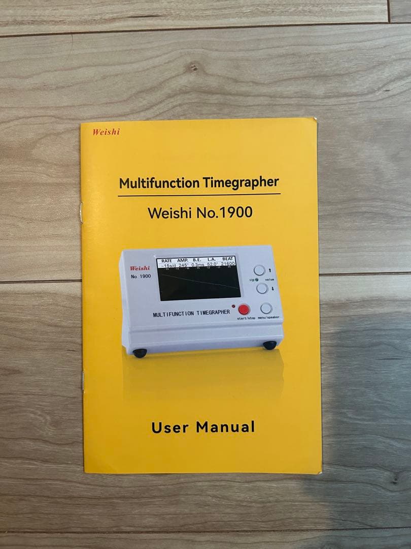 Weishi No.1900 多機能タイムグラファー