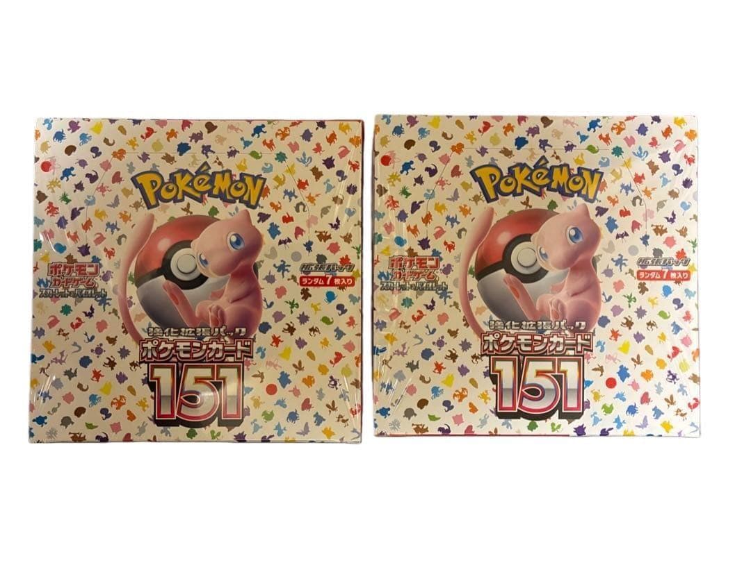 ポケモンカード 強化拡張パック 151 2BOX シュリンク付き