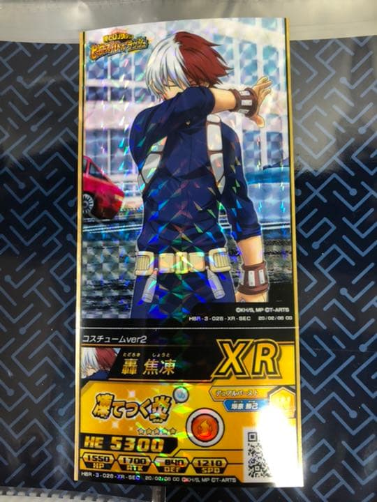 ヒロアカ　ヒロバト　轟　XR sec シークレット