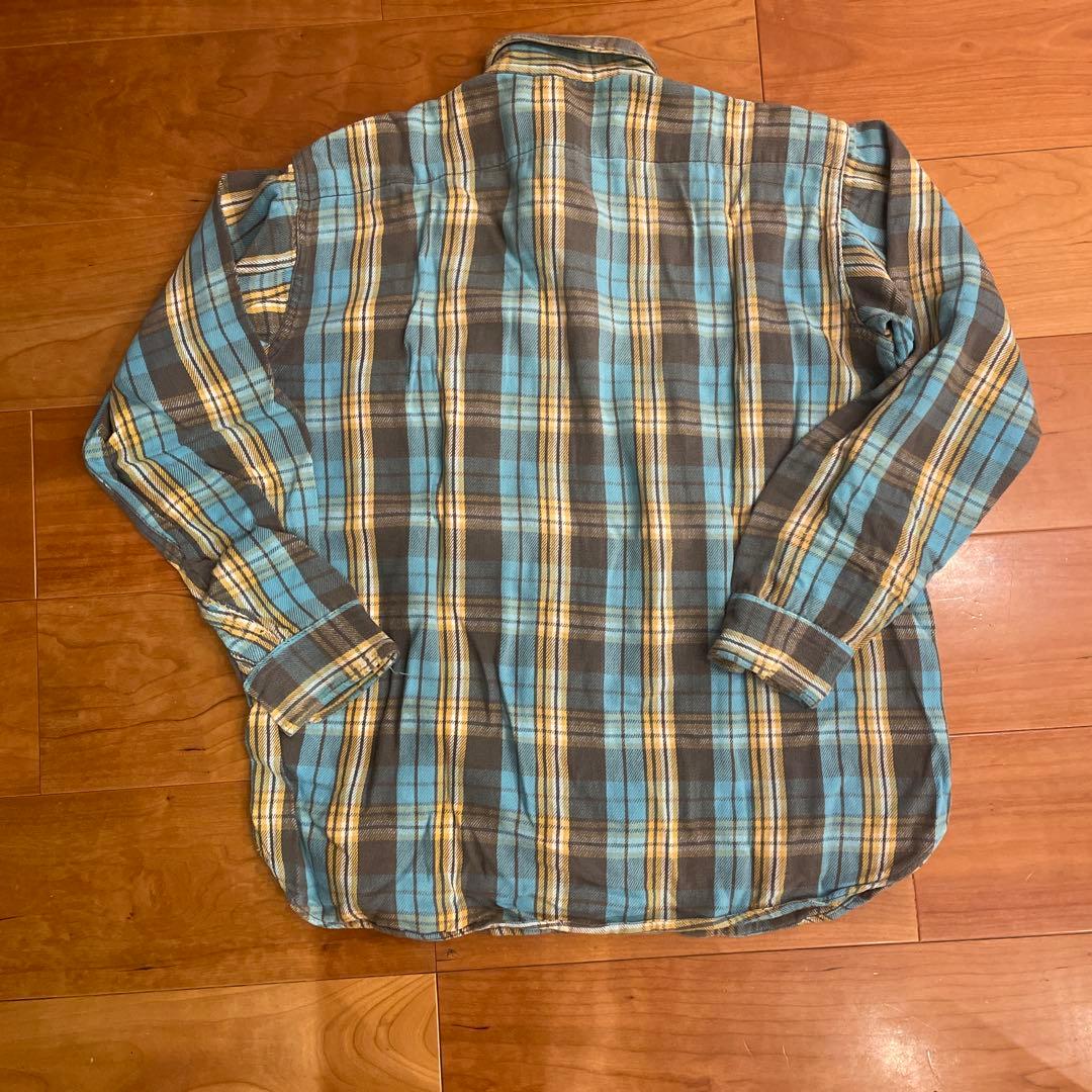 Sears ネルシャツ 60〜70‘sマチ付 ンテージ