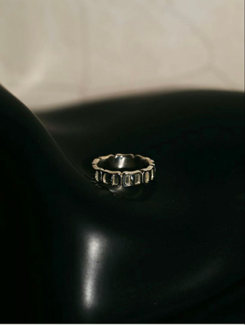 【横尾】Llife BOTTON BAND RING