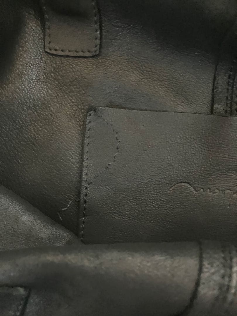 Morphee モルフェ　3WAY MIDIUM TOTE SHORT ブラック