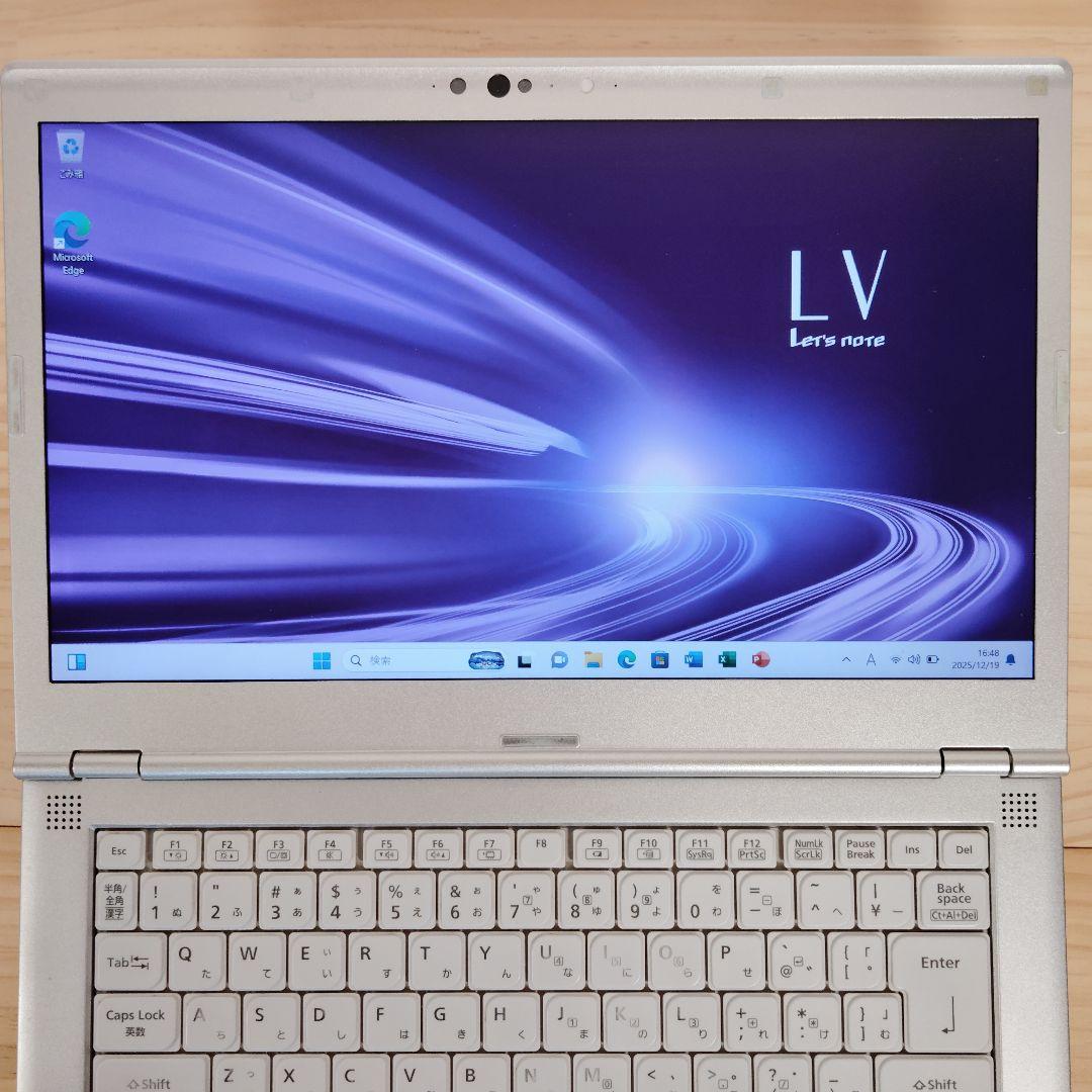 良品 爆速 Panasonic レッツノート LV9 i7搭載 16GB 512