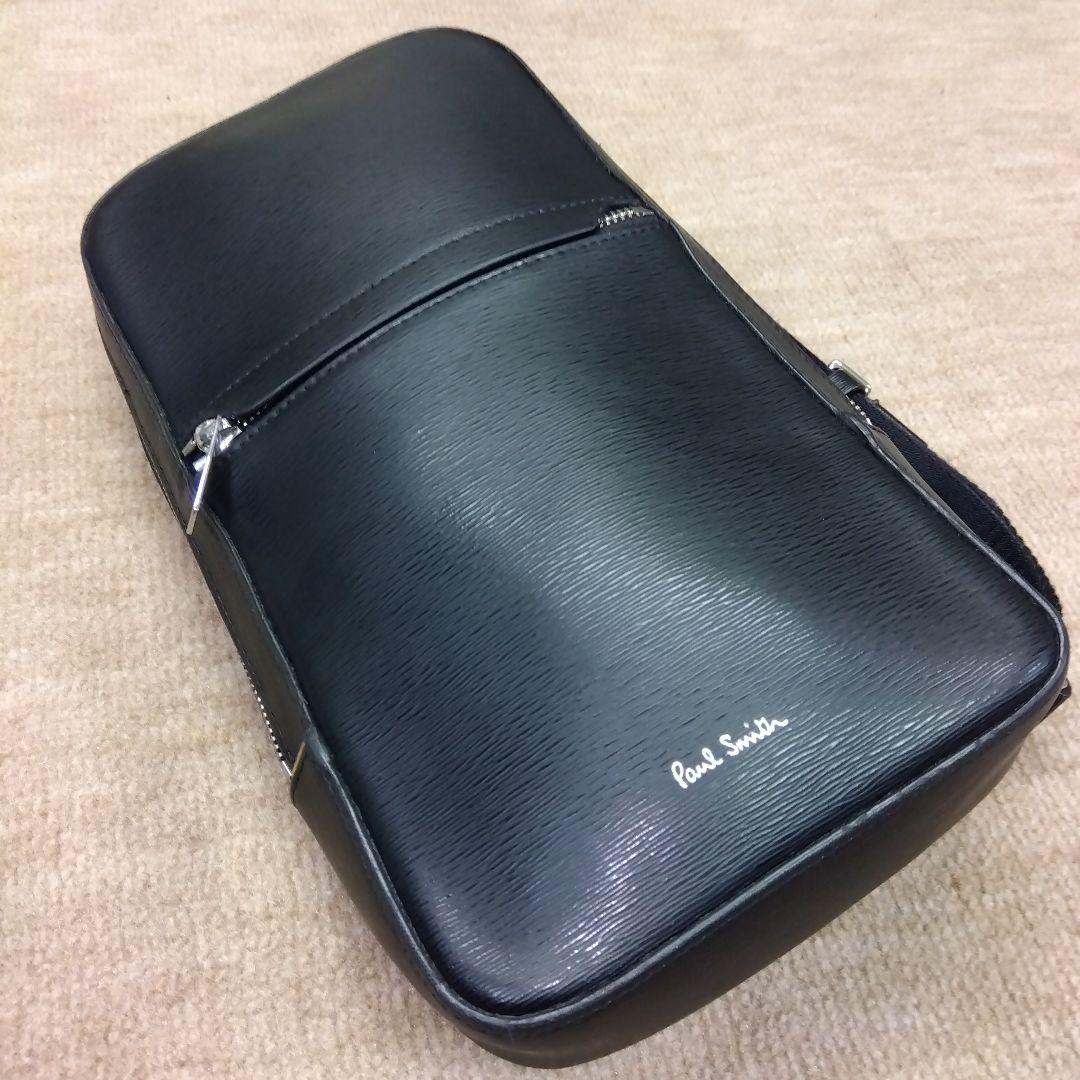 Paul Smith 黒 ボディバッグ(難あり)