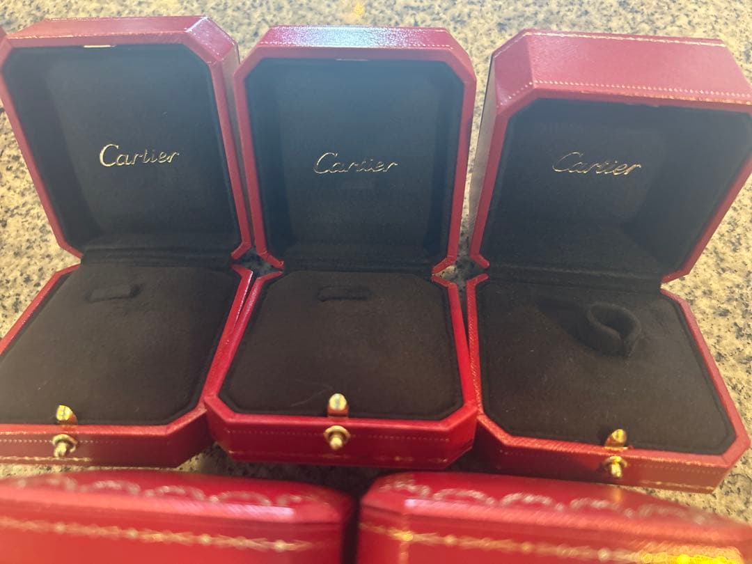 Cartier ジュエリーボックス 12個セット