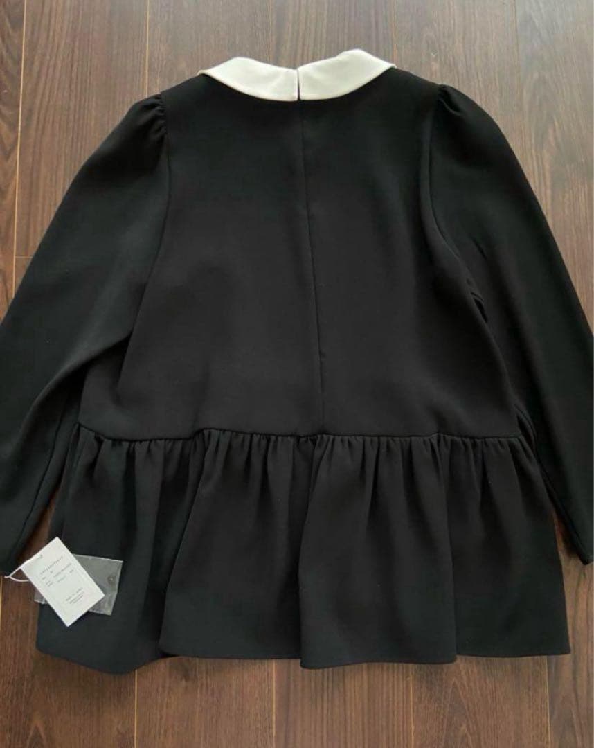 新品　未使用　トレフルプラスワン　白襟　トップス