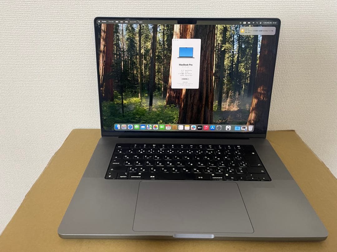 MacBook本体 Apple MacBook Pro 16 M1 Pro/32GB/1TB