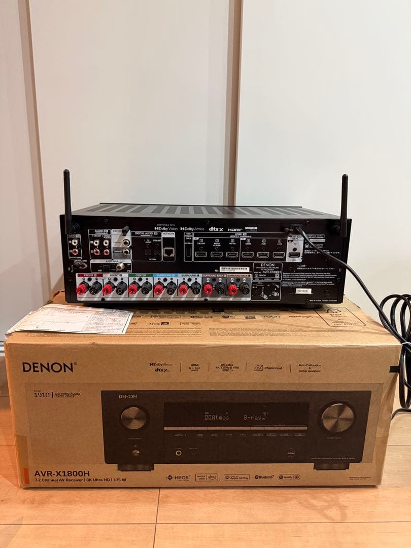 【美品】　DENON AVR-X1800H