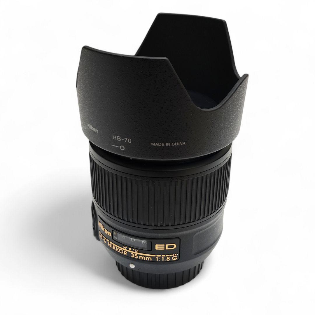 美品 Nikon ニコン AF-S NIKKOR 35mm f1.8 G ED