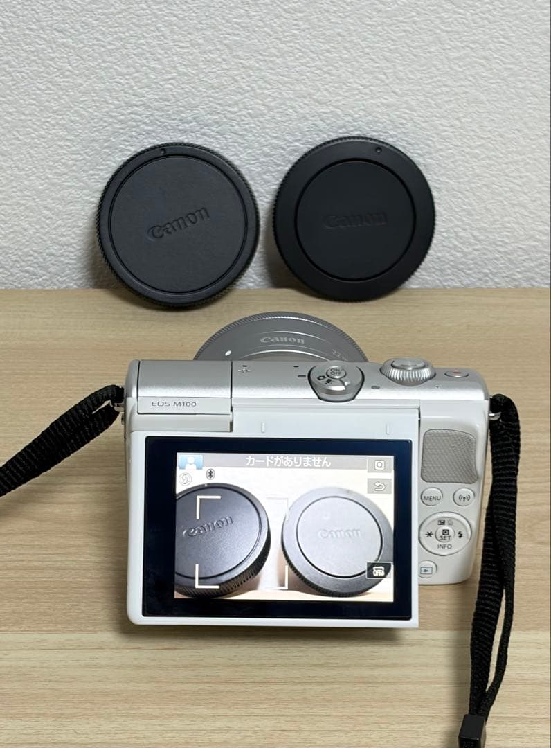 Canon EOS M100 ミラーレス一眼 カメラ レンズ2本セット