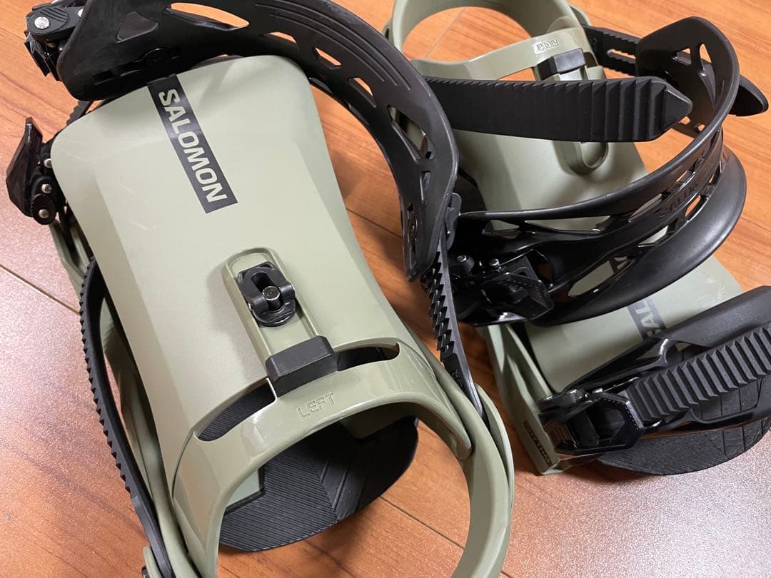 【ぽ様】SALOMON スノーボード ビンディング Lサイズ　※保証書付