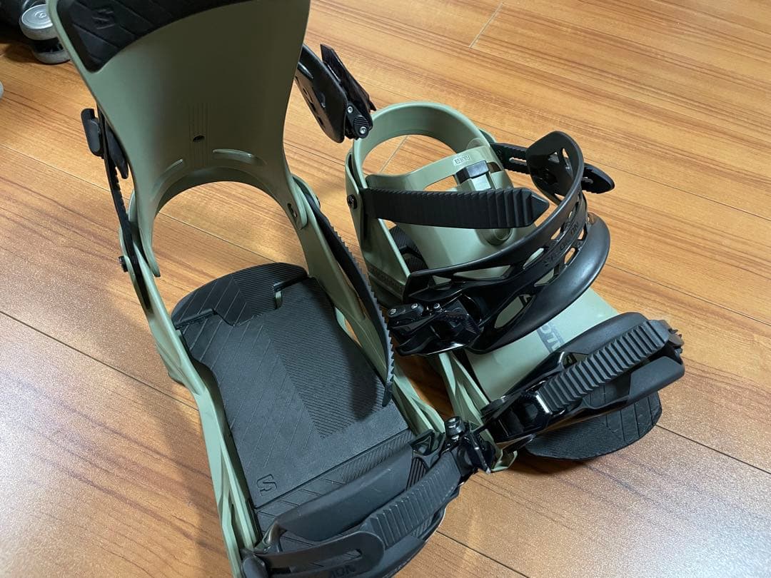 【ぽ様】SALOMON スノーボード ビンディング Lサイズ　※保証書付
