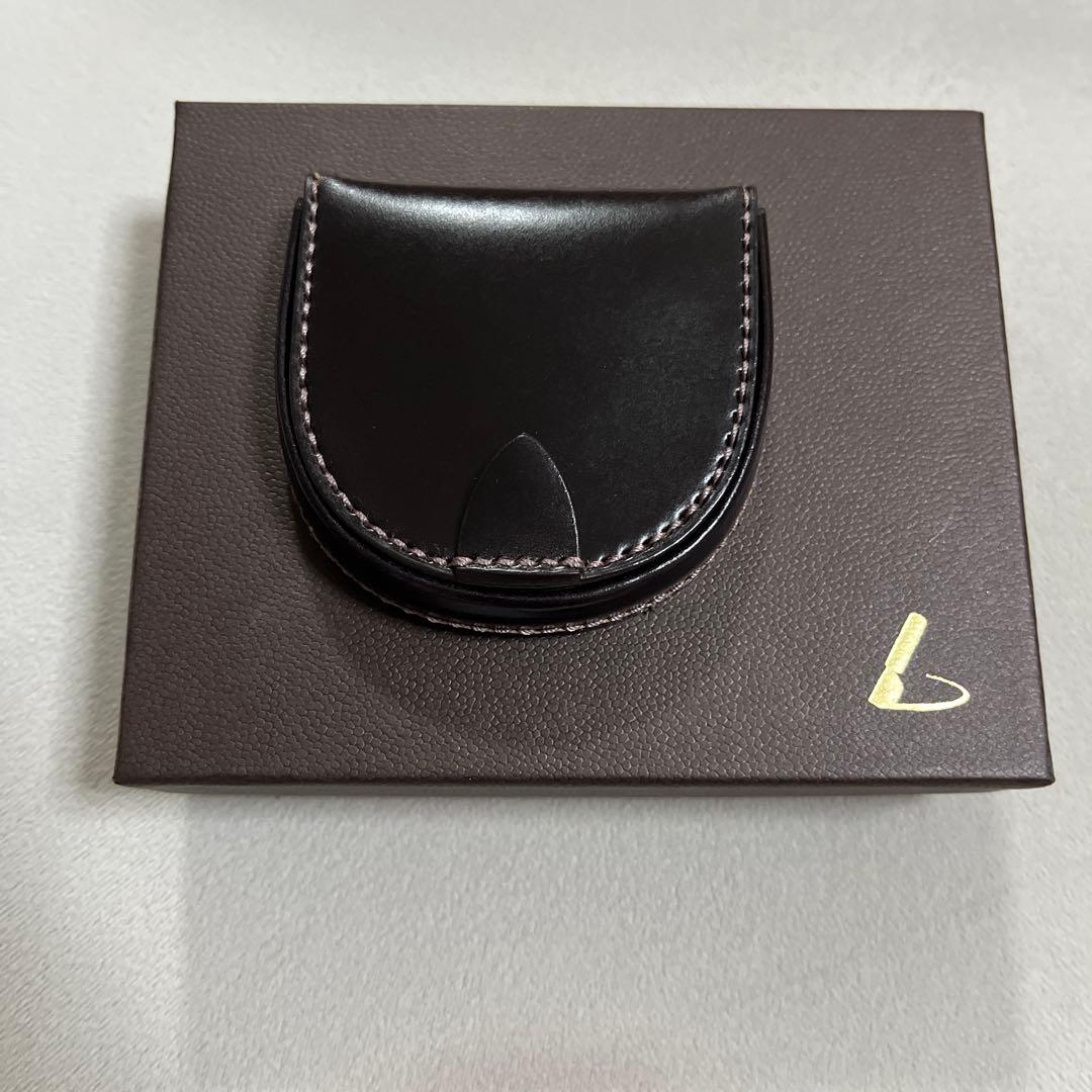 土屋鞄 コードバン 馬蹄型小銭入れ
