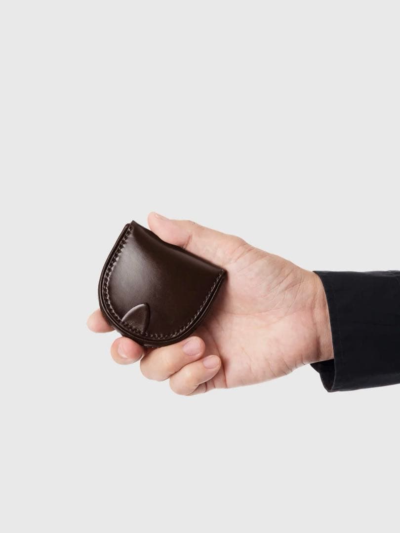 土屋鞄 コードバン 馬蹄型小銭入れ