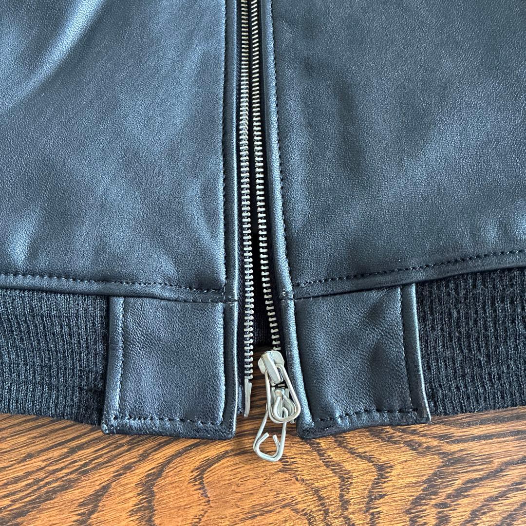 JOURNAL STANDARD レザージャケット　ブラック