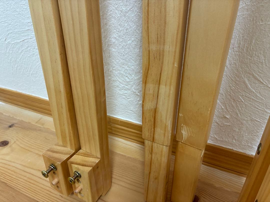 そいねーるⅢ 木製ベビーベッド マットレス付き