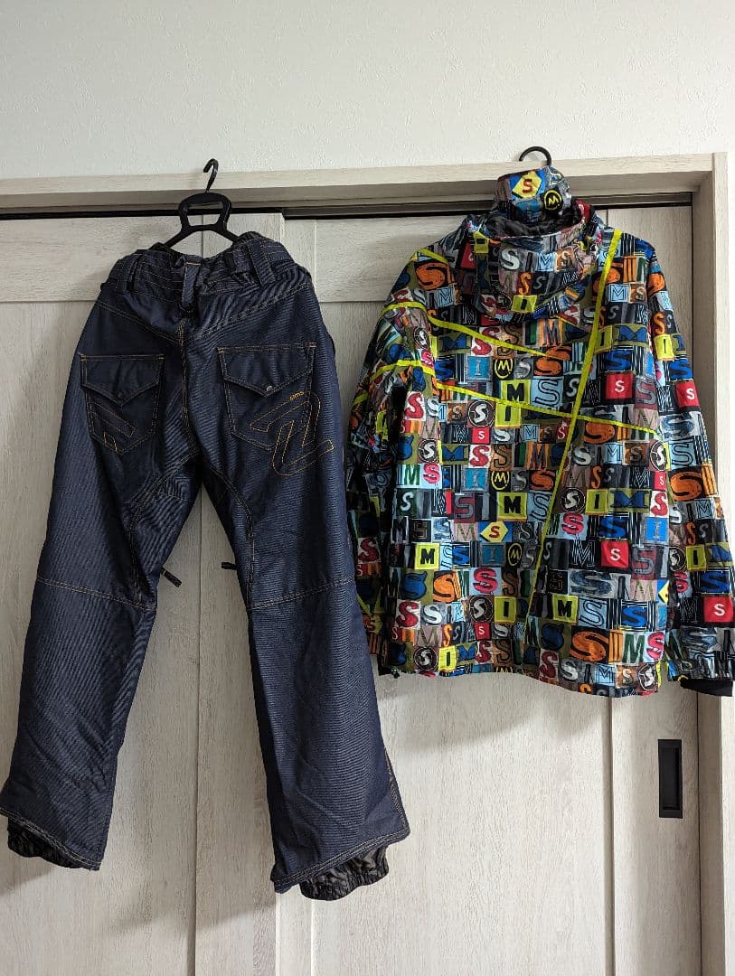 slms（シムス）スノーボードウェア上下セット