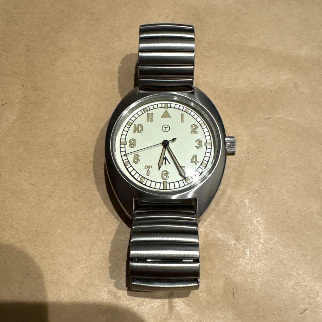 ナバルウォッチ　バンド２つ付き　ミリタリーウォッチ