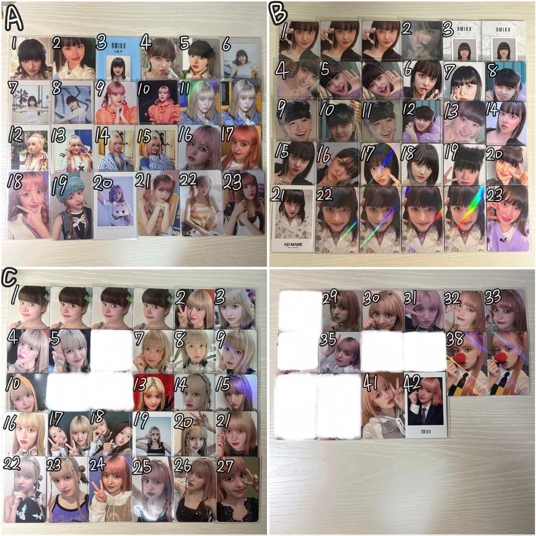 NMIXX リリー　lily トレカ　まとめ売り　バラ売り