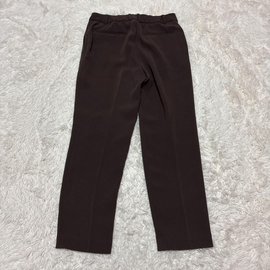 【極美品】プラステ　セットアップ　ノーカラー　トリアセブレンド　ブラウン　L