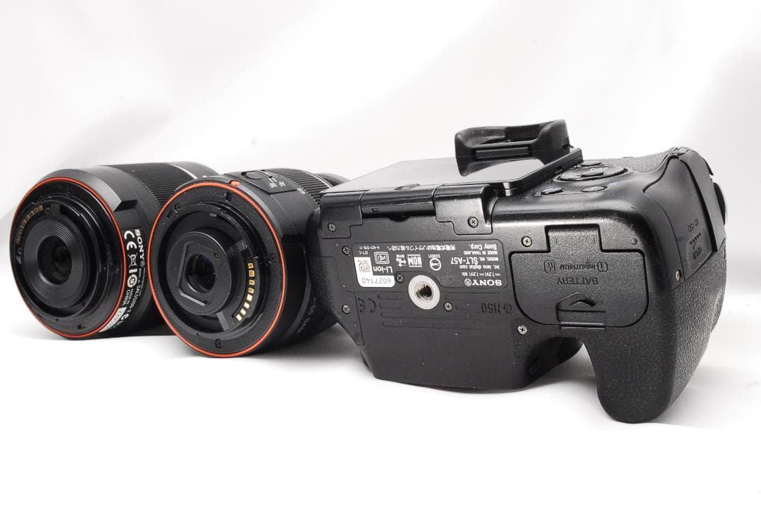 ♥ SONY α57 ♥純正ダブルレンズ 一眼レフ 元箱付き♥初心者おすすめ♥