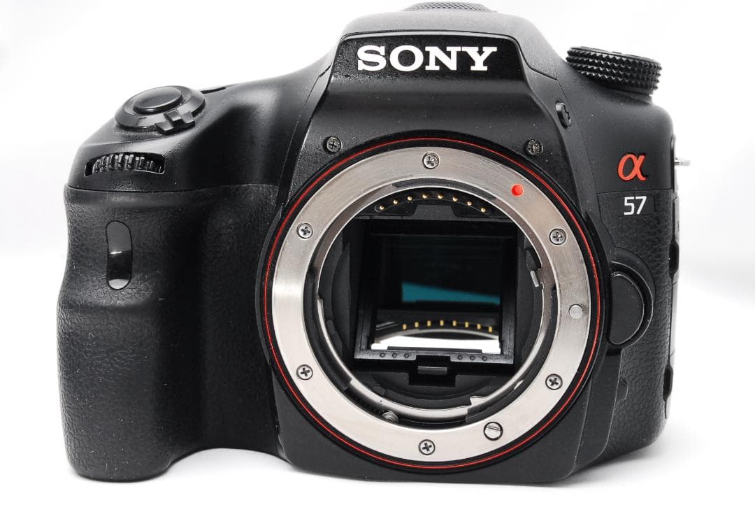 ♥ SONY α57 ♥純正ダブルレンズ 一眼レフ 元箱付き♥初心者おすすめ♥