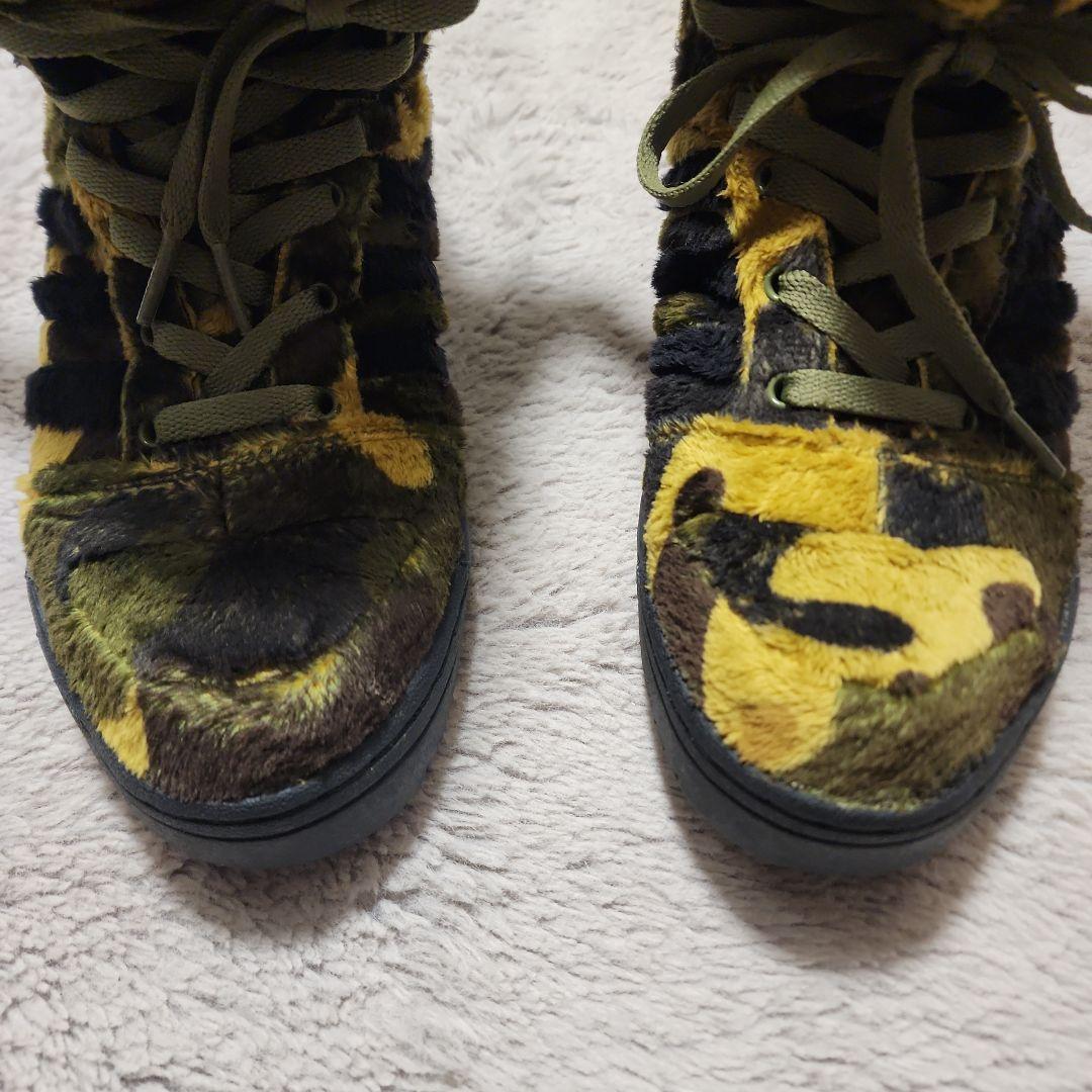 h*h様 adidas×Jeremy Scott カモベア スニーカー　26.5