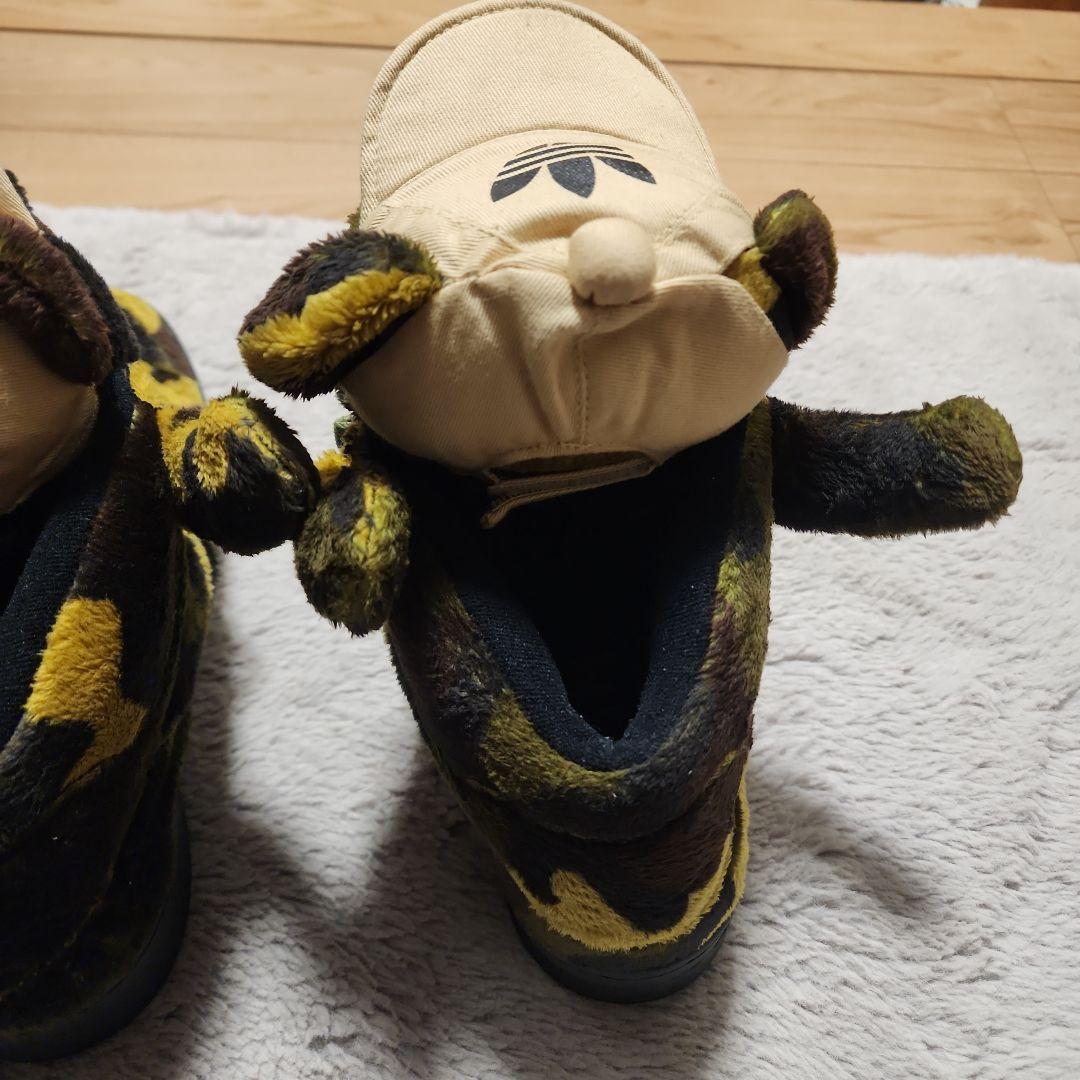 h*h様 adidas×Jeremy Scott カモベア スニーカー　26.5