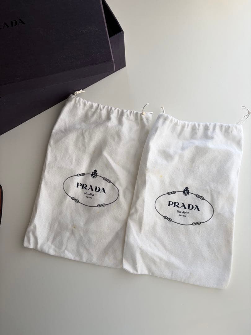 靴 Prada Patent Leather Strap Heels 36 1/2