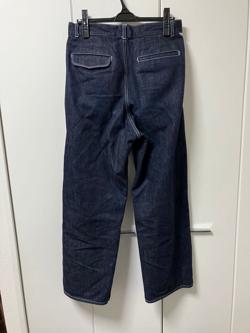 パンツ Graphpaper Selvage Denim Two Tuck pants