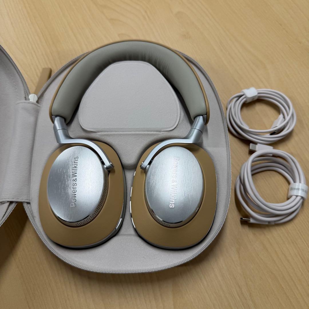 B&W Bowers & Wilkins px8 ワイヤレスヘッドフォン タン