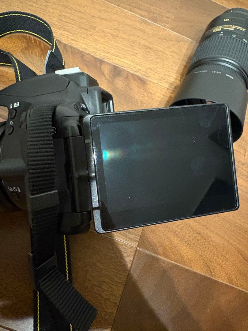 【美品】Nikon D5500 ダブルズームキット + 単焦点レンズ + ケース