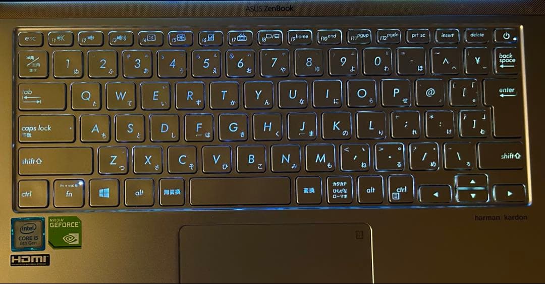 【訳あり】ASUS ZenBook 14【グラボ搭載/第8世代i5】