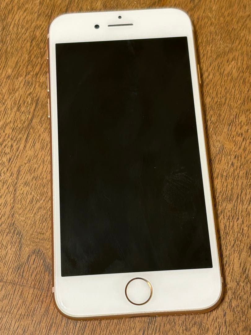 送料込傷少！Apple iPhone 8 ゴールド MQ862J/A 256GB