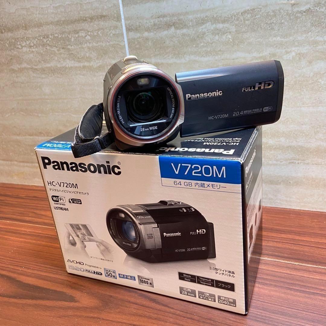 Panasonic HC-V720M ほぼ新品 ビデオカメラ 3392