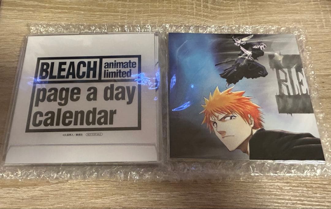 BLEACH JET 日めくり名言カレンダー 両面イラストカード アニメイト