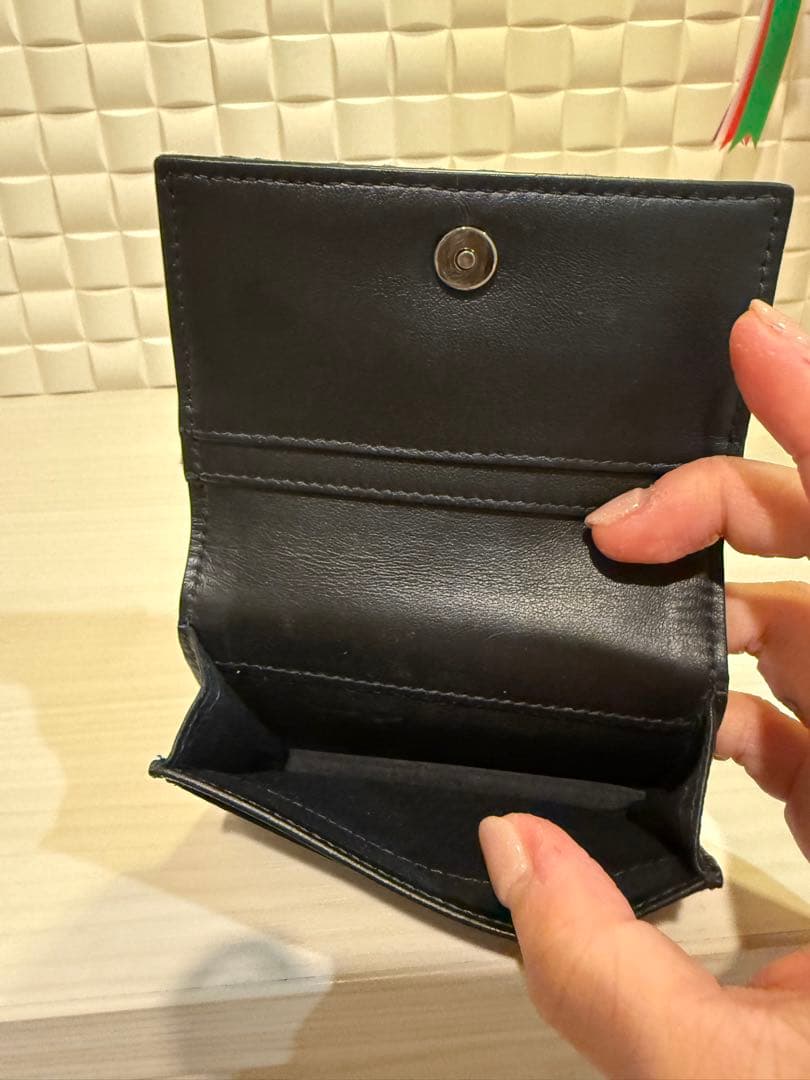 Saddle ビジネスカードホルダー 名刺入れ　dior