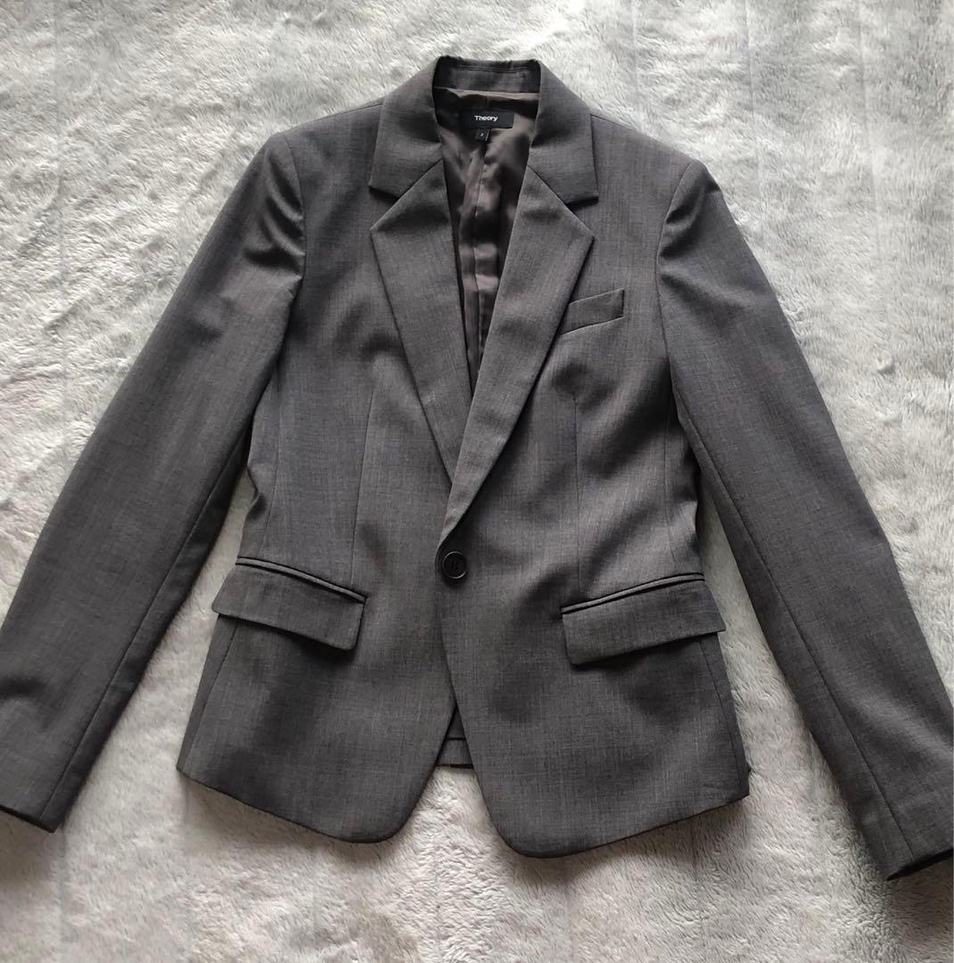セオリー theory Tailor スーツ セットアップ グレー サイズ2 M
