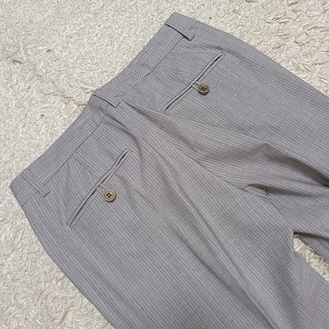 【美品】Theory セオリー セットアップ パンツスーツ ライトグレー