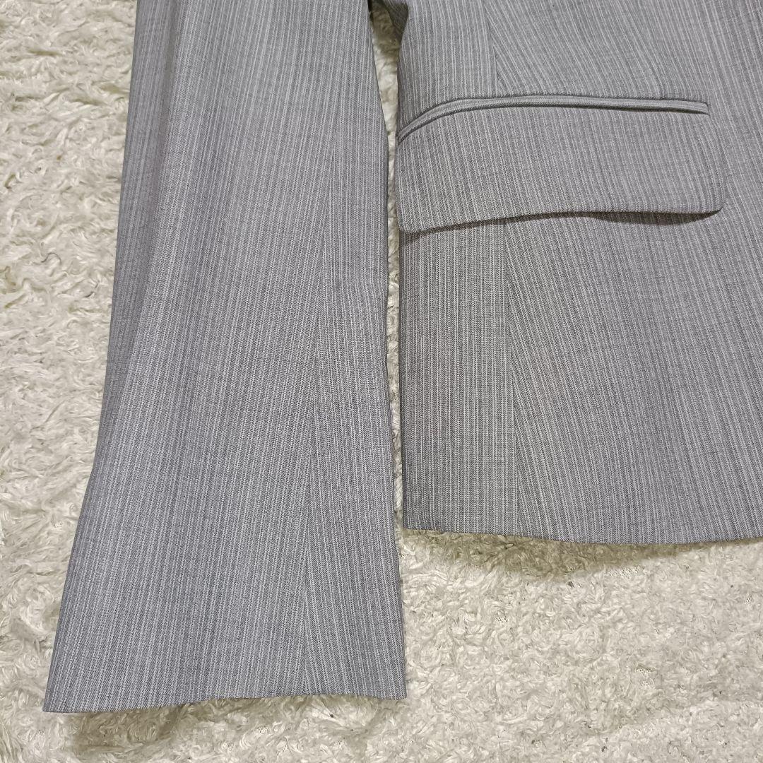 【美品】Theory セオリー セットアップ パンツスーツ ライトグレー