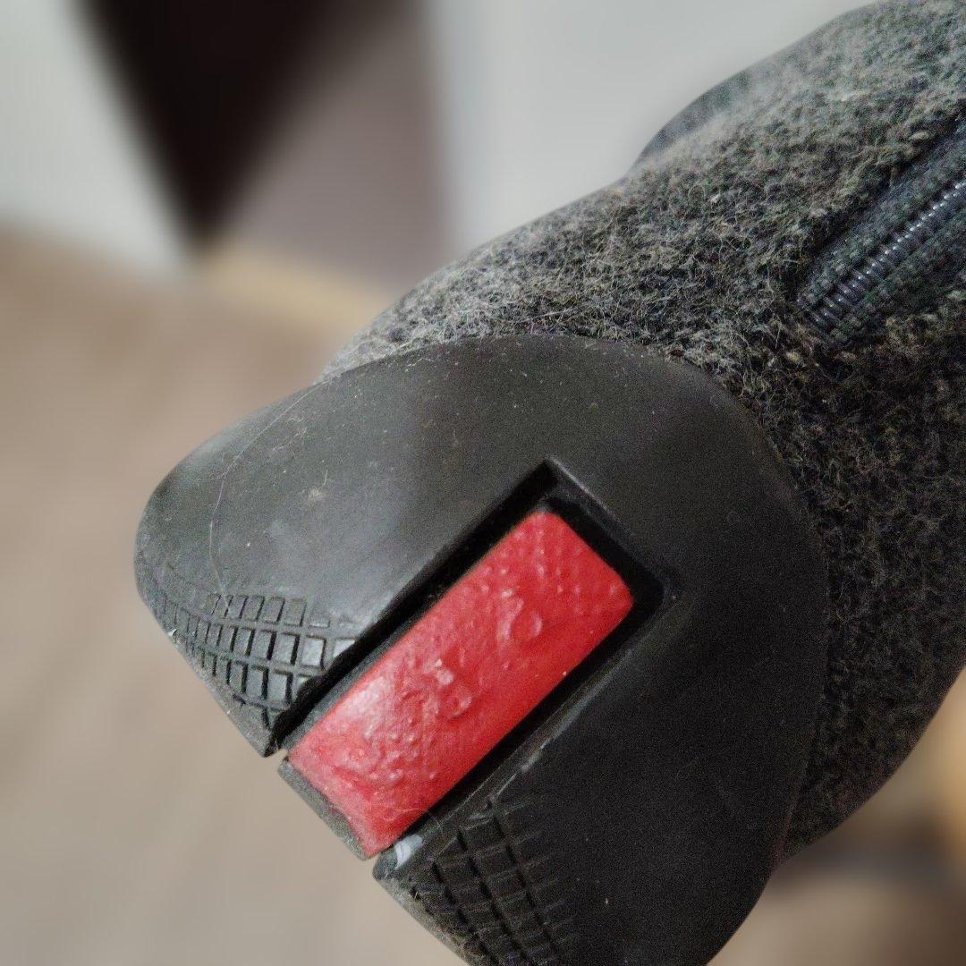 PRADAスポーツブーツ　37 1/2グレー