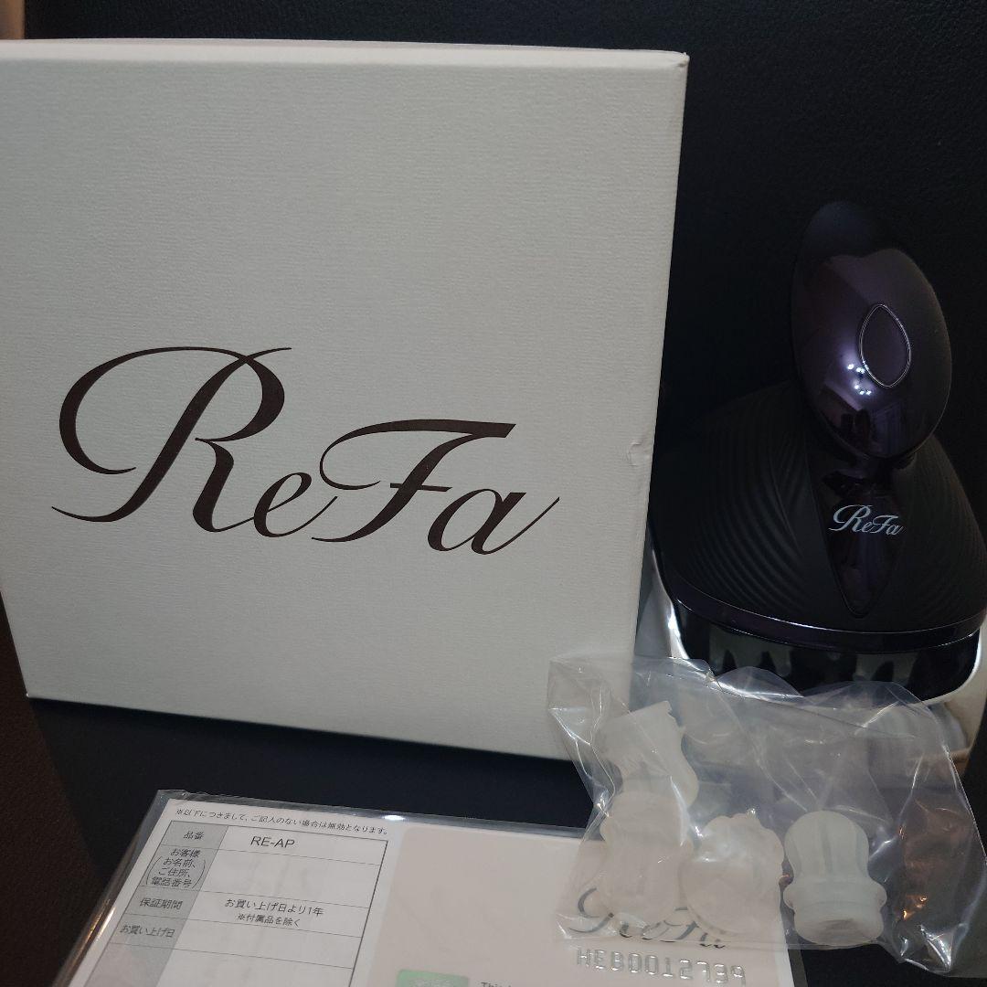 セ*）様 ReFa ビューティック　ヘッドスパ　ブラック 交換用アタッチメント付