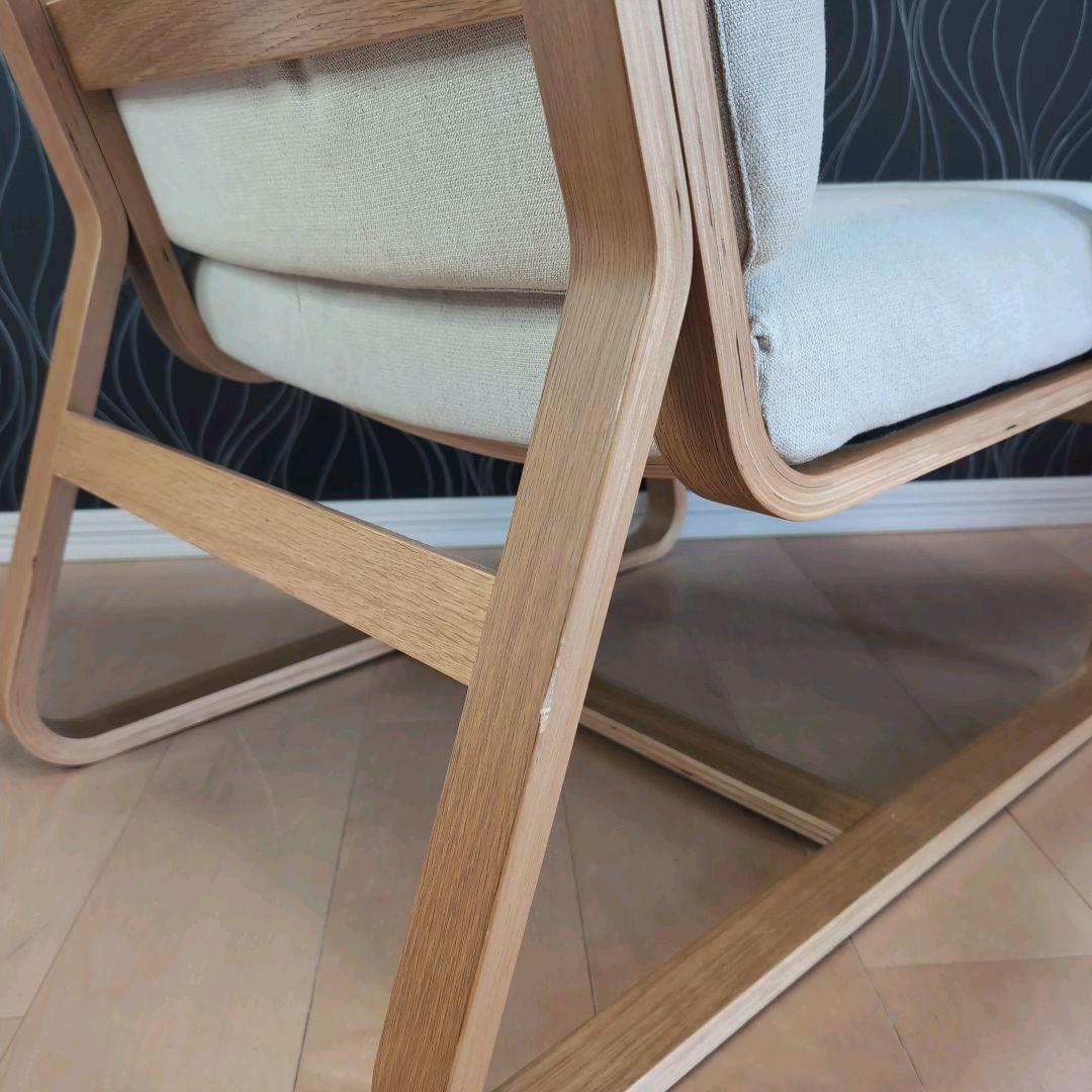 MUJI(無印良品)リビングでもダイニングでもつかえるソファチェア