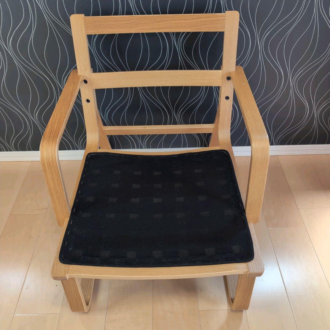 MUJI(無印良品)リビングでもダイニングでもつかえるソファチェア